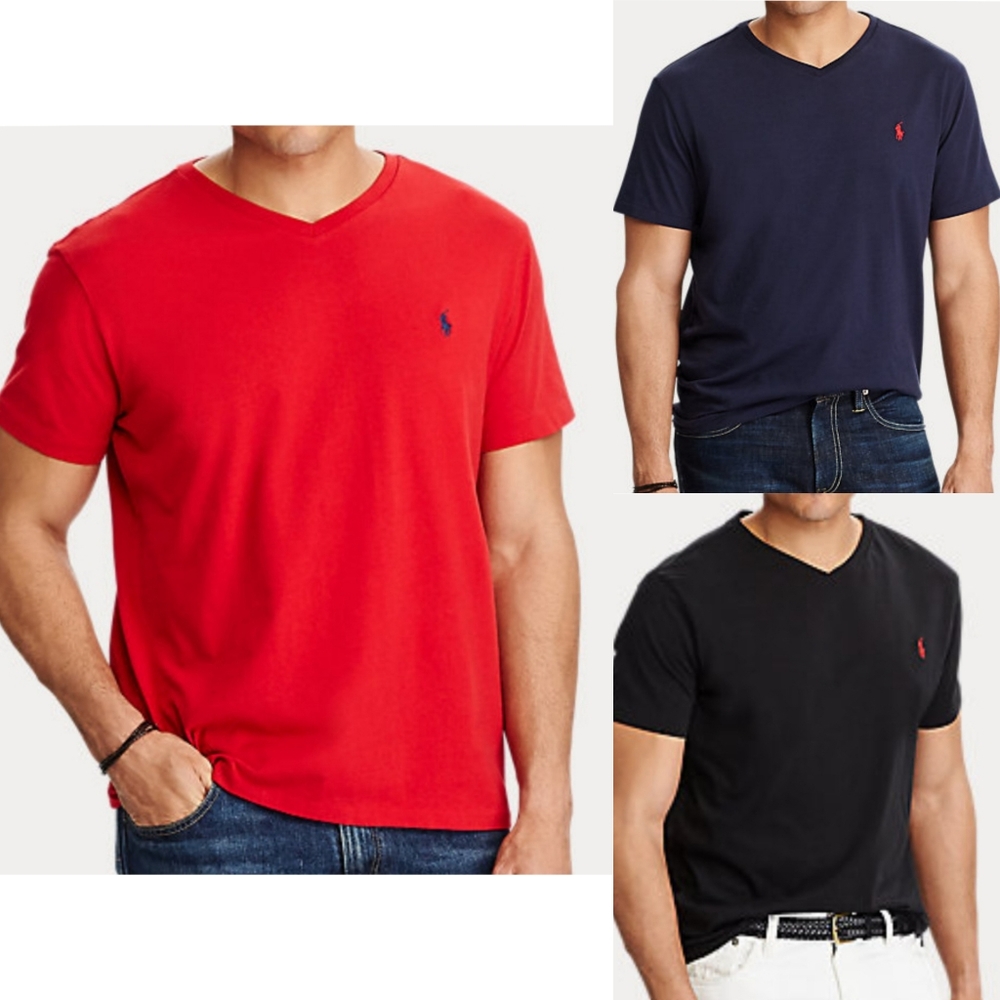 Ralph Lauren - Big & Tall Cotton V-Neck